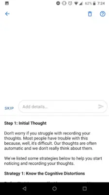 Thought Editor android App screenshot 6